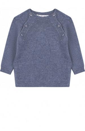 Кашемировый пуловер Loro Piana. Цвет: голубой