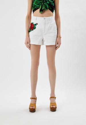 Шорты джинсовые Dolce&Gabbana. Цвет: белый