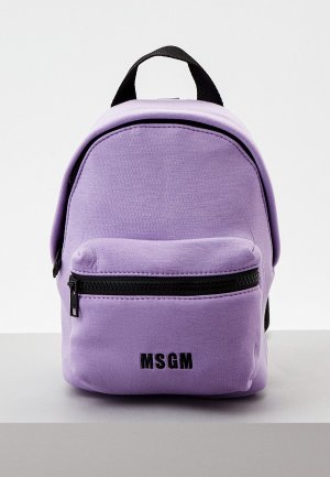 Рюкзак MSGM. Цвет: фиолетовый