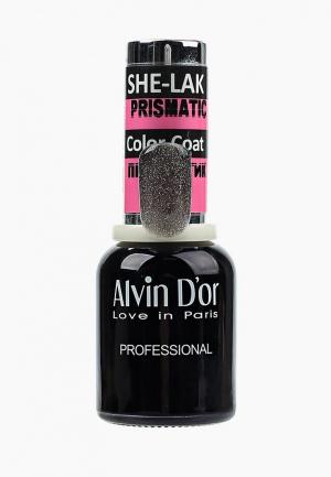 Гель-лак для ногтей Alvin Dor D'or. Цвет: серый