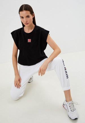 Футболка Dali Sport. Цвет: черный