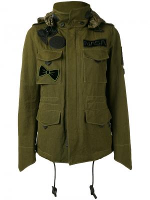 Куртка-карго M65 Coach. Цвет: зелёный