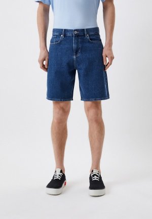 Шорты джинсовые Karl Lagerfeld Jeans. Цвет: синий
