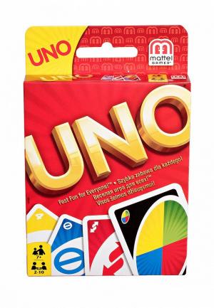 Игра настольная Uno. Цвет: разноцветный