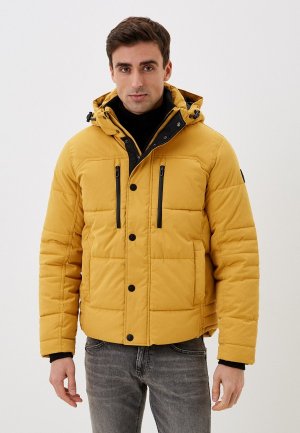 Куртка утепленная Tom Tailor. Цвет: желтый