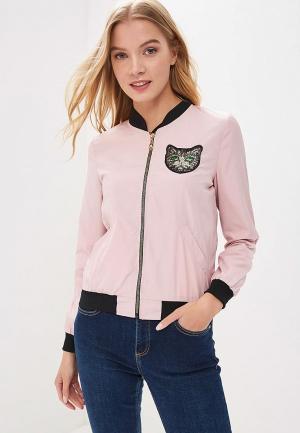Куртка Fresh Cotton. Цвет: розовый