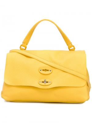 Маленькая сумка-тоут Pura Zanellato. Цвет: жёлтый и оранжевый