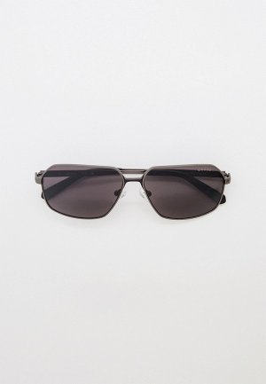 Очки солнцезащитные Guess. Цвет: серебряный