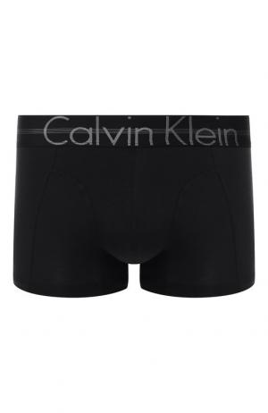 Хлопковые боксеры с широкой резинкой Calvin Klein Underwear. Цвет: черный
