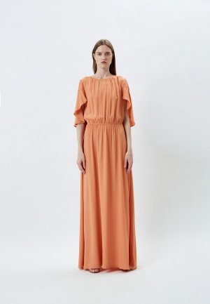Платье LAutre Chose L'Autre. Цвет: оранжевый