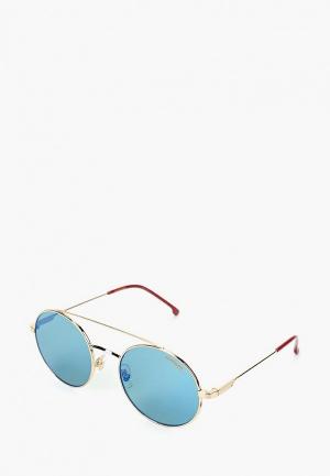 Очки солнцезащитные Carrera. Цвет: золотой