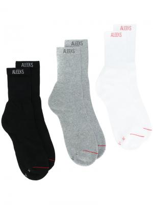 Комплект из трех носков Alyx. Цвет: многоцветный