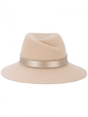Фетровая шляпа Virginie Maison Michel. Цвет: телесный
