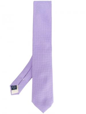Классический галстук Fashion Clinic Timeless. Цвет: розовый и фиолетовый