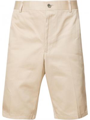 Классические шорты Thom Browne. Цвет: телесный