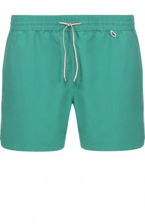 Плавки-шорты с карманами Loro Piana. Цвет: зеленый