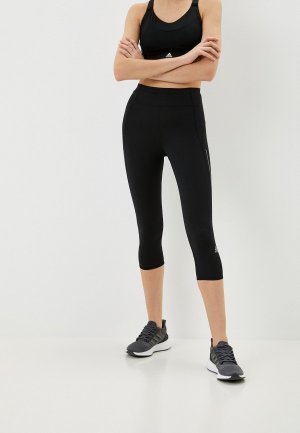 Тайтсы adidas. Цвет: черный