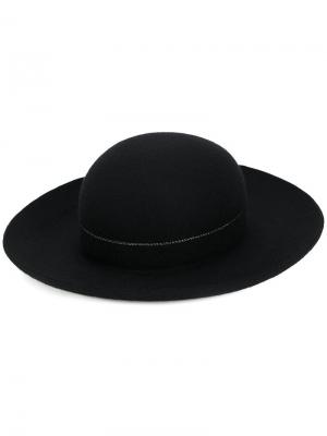Фетровая шляпа Comme Des Garçons. Цвет: чёрный