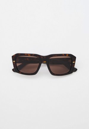 Очки солнцезащитные Dolce&Gabbana. Цвет: коричневый