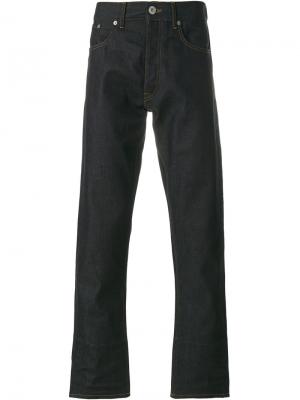 Расклешенные джинсы стандартного кроя Tommy Hilfiger. Цвет: синий