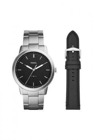Часы и браслет для часов FOSSIL. Цвет: черный