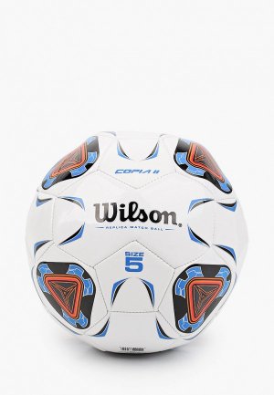 Мяч футбольный Wilson. Цвет: белый