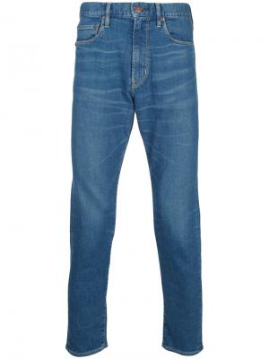 Укороченные зауженные джинсы Hysteric Glamour. Цвет: синий