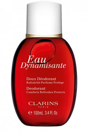 Смягчающий дезодорант Eau Dynamisante Clarins. Цвет: бесцветный