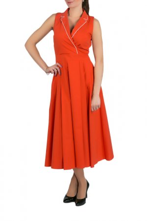 Платье Beatrice. B. Цвет: оранжевый