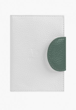 Обложка для паспорта Mumi. Цвет: белый