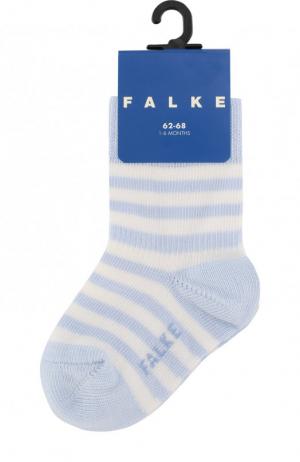 Хлопковые носки Falke. Цвет: голубой