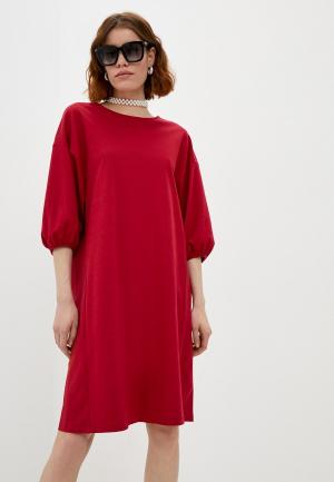 Платье DKNY. Цвет: красный