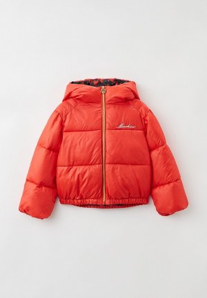 Куртка утепленная Moschino Kid. Цвет: красный