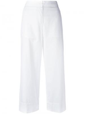 Укороченные брюки IM Isola Marras I'M. Цвет: белый