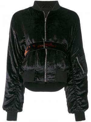 Куртка-бомбер на молнии Damir Doma. Цвет: чёрный