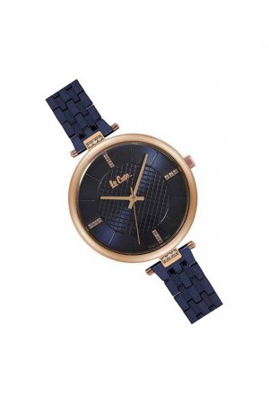 Наручные часы LEE COOPER. Цвет: синий
