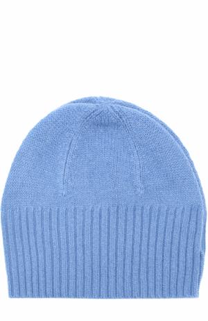 Кашемировая шапка бини Allude. Цвет: синий