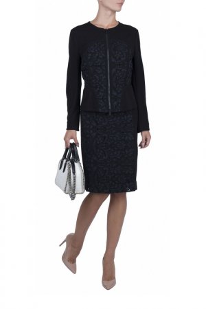 Пиджак Diane von Furstenberg. Цвет: черный