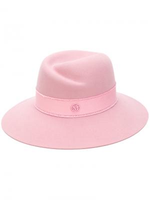 Шляпа Virginie Maison Michel. Цвет: розовый и фиолетовый