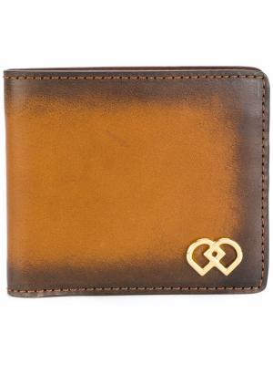 Классический бумажник Dsquared2. Цвет: коричневый