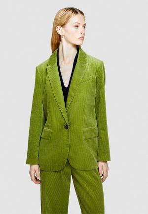 Пиджак Sisley. Цвет: зеленый