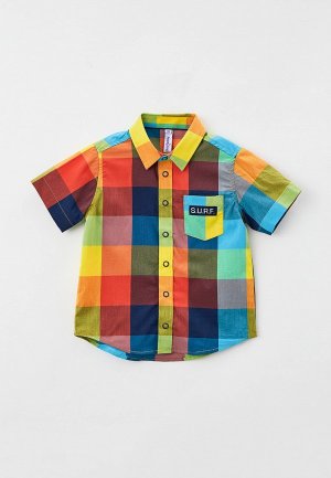 Рубашка PlayToday. Цвет: разноцветный