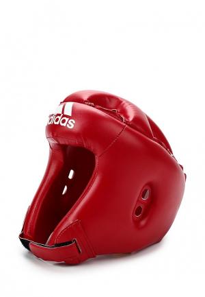 Шлем adidas Combat. Цвет: красный