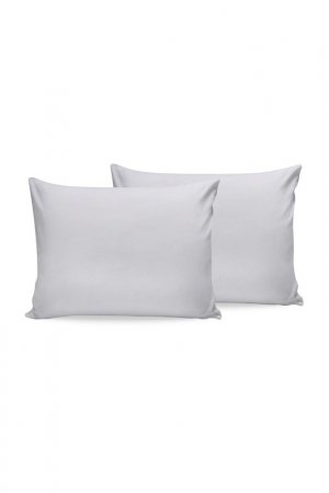 Pillowcase set, 2 pcs BEVERLY HILLS POLO CLUB. Цвет: white