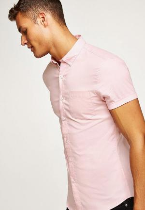 Рубашка Topman. Цвет: розовый