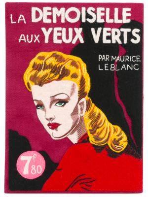 Клатч-книга La Demoiselle Aux Yeux Verts Olympia Le-Tan. Цвет: розовый и фиолетовый