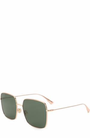 Солнцезащитные очки Dior. Цвет: золотой