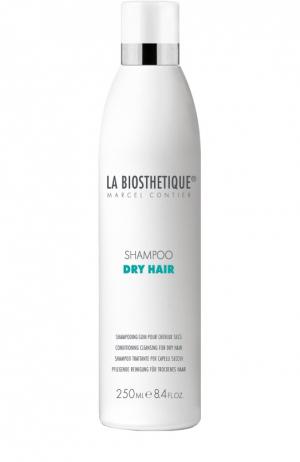 Мягко очищающий шампунь для сухих волос La Biosthetique. Цвет: бесцветный