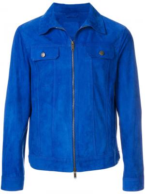 Куртка на молнии Desa 1972. Цвет: синий