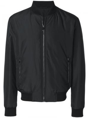 Куртка-бомбер Versace Collection. Цвет: чёрный